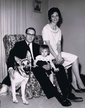 Charles, Judy and Judy Anne with Fawn.