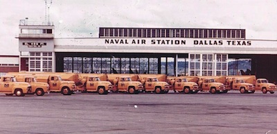 Moore Services refueling trucks for U.S. Navy.