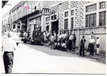 Image of the 2nd story windows from where the prostitutes shouted all kinds of obscenities during  Charles&rsquo;&nbsp;&nbsp;first two weeks of preaching in the market.